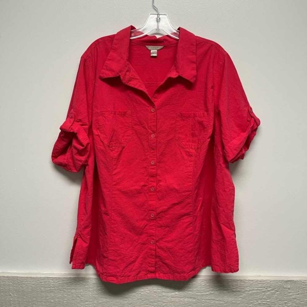 Ladies Plus Size Pink Top